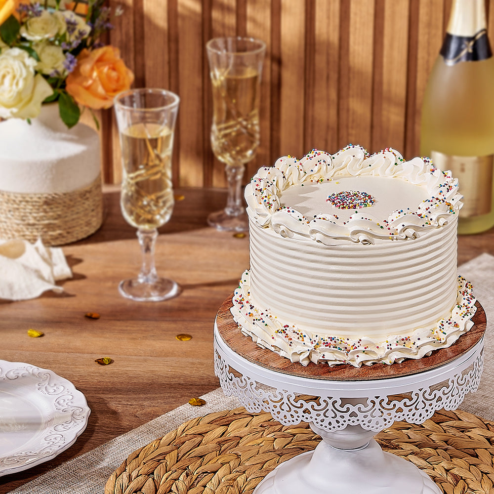 Special Occasion Birthday Cake – how the gift is presented