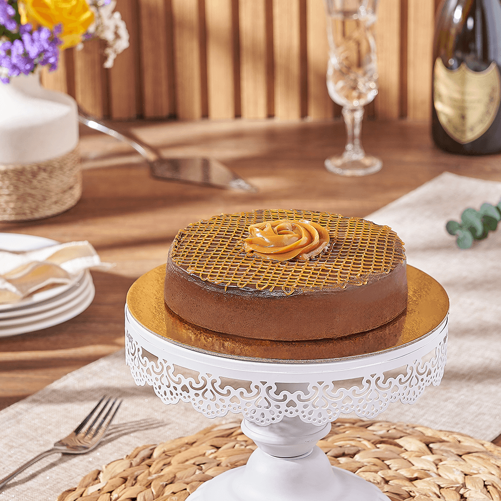 Pure Flourless Chocolate Cake – how the gift is presented