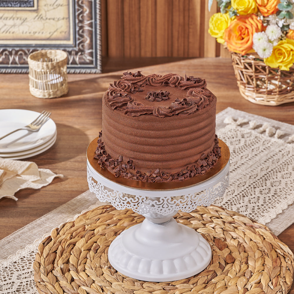 Rich Chocolate 6-Inch Cake – how the gift is presented