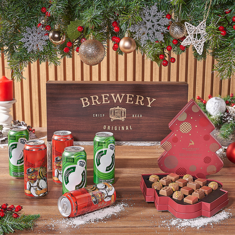 Christmas Cheer & Beer Gift Set, christmas gift, christmas, beer gift, beer, craft beer gift, craft beer, Ottawa delivery