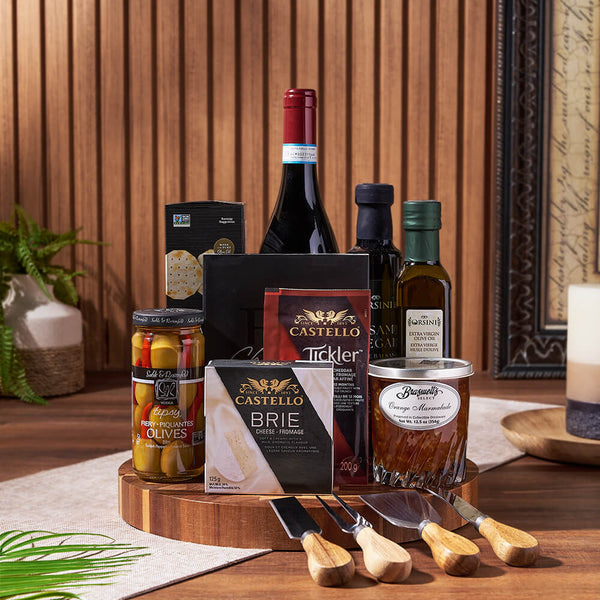 Classic Wine & Dine Gift Basket – Wine gift baskets – Ottawa