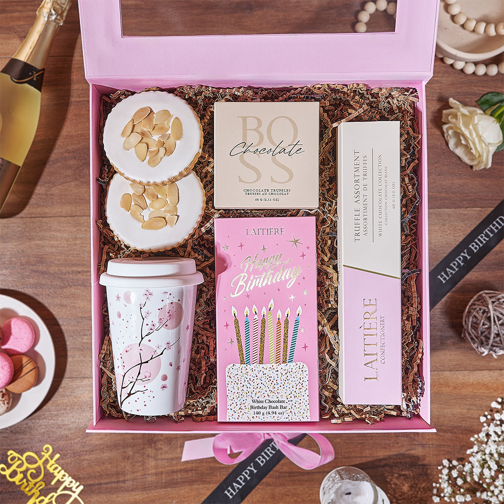 Cup of Birthday Fun Gift Box, Ottawa – how the gift is presented