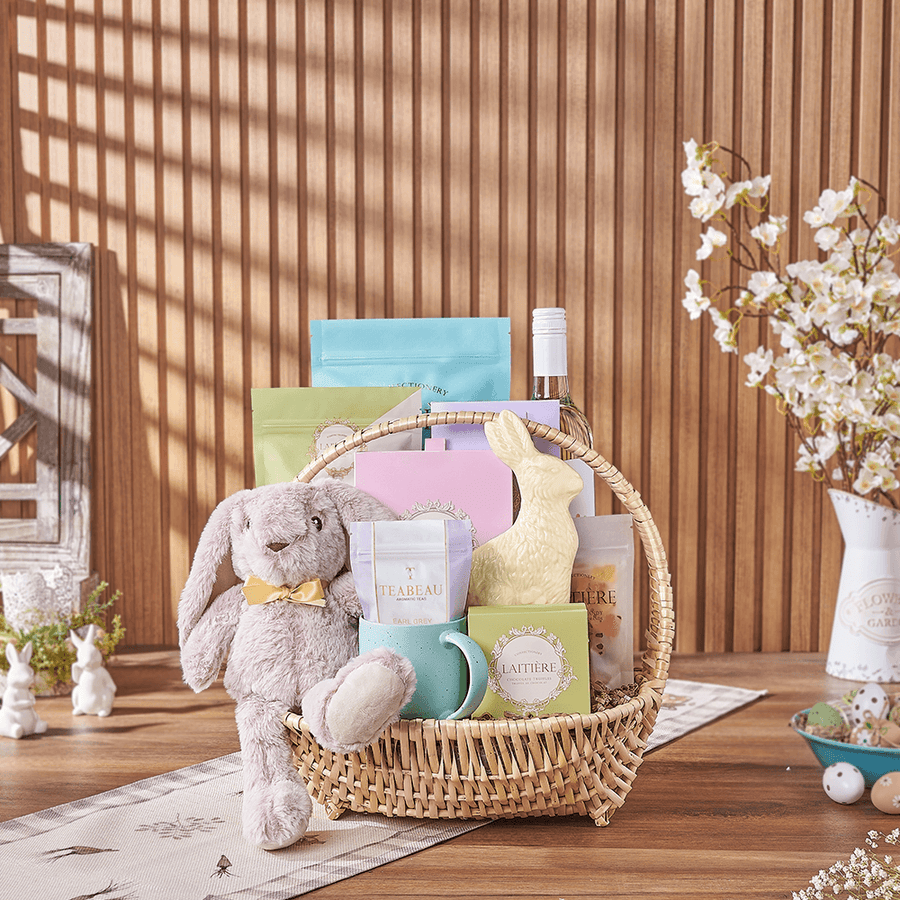 Easter Feast & Wine Gift, wine gift, wine, easter gift, easter, chocolate gift, chocolate, tea gift, tea, Ottawa delivery