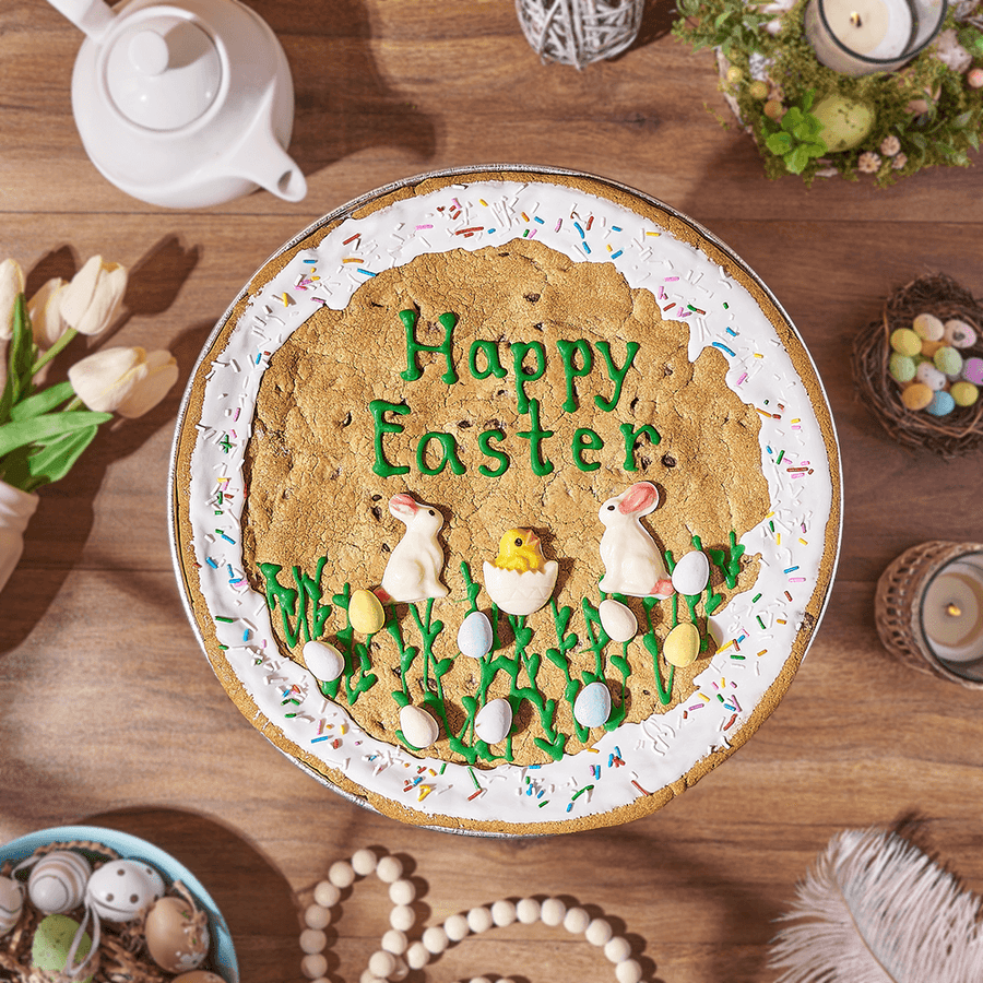 Happy Easter Giant Cookie, easter gift, easter, cookie gift, cookie, baked goods gift, baked goods, Ottawa delivery