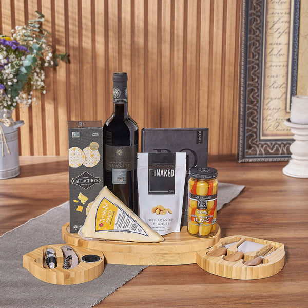 Kosher Wine & Cheese Party Gift Kosher gift baskets Ottawa delivery