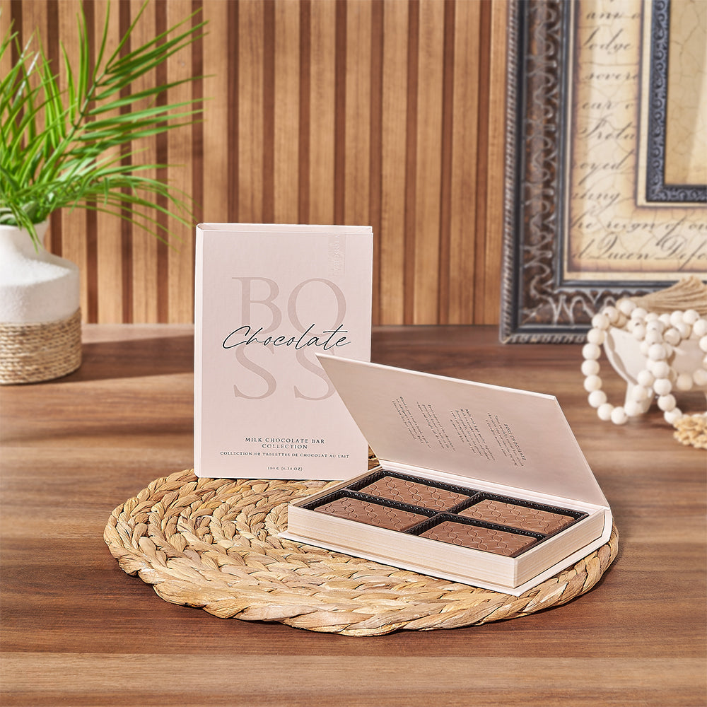 Boss Milk Chocolate Truffle Box – how the gift is presented