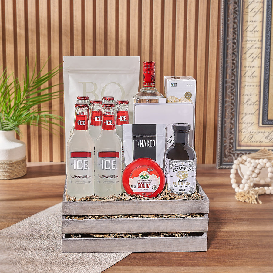 Elevate your party with our Chocolate &amp; Cheese Celebration Gift Set, Ottawa delivery 