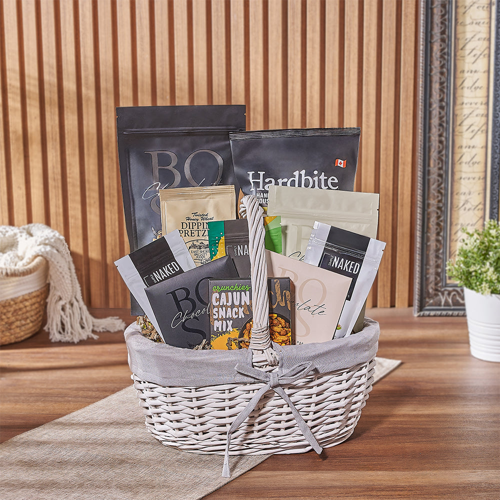 Experience a delicious snack array with the Cookies &amp; Nuts Snack Set, Ottawa delivery