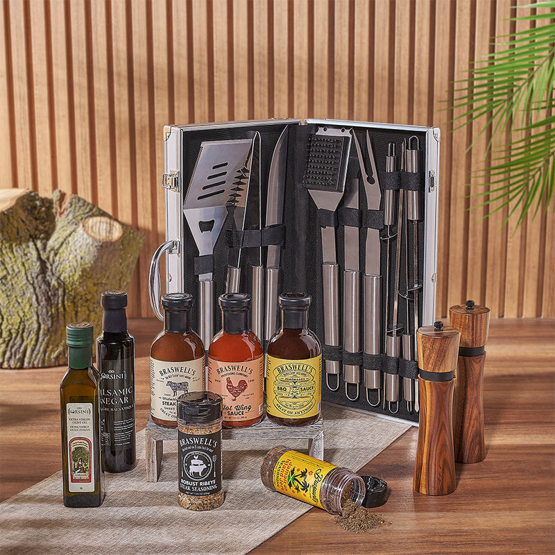 Zesty Barbeque Grill Gift Set - Grill gift baskets - Ottawa Delivery