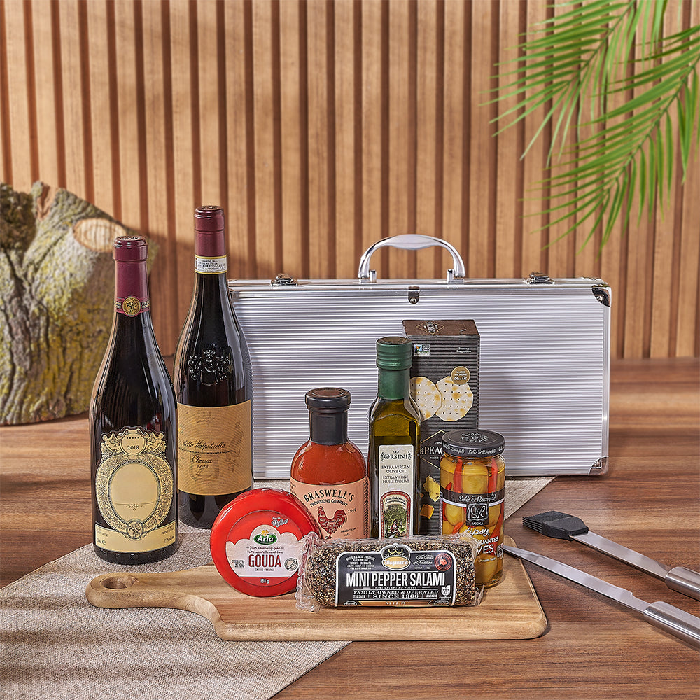 Custom Father's Day Gift Baskets - "Fire It Up" BBQ Gift Basket