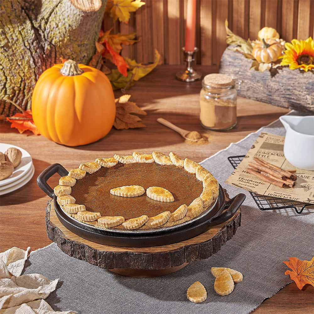 Autumnal Pumpkin Pie, pie gift, pie, autumn gift, autumn, thanksgiving gift, thanksgiving, halloween gift, halloween, Ottawa delivery