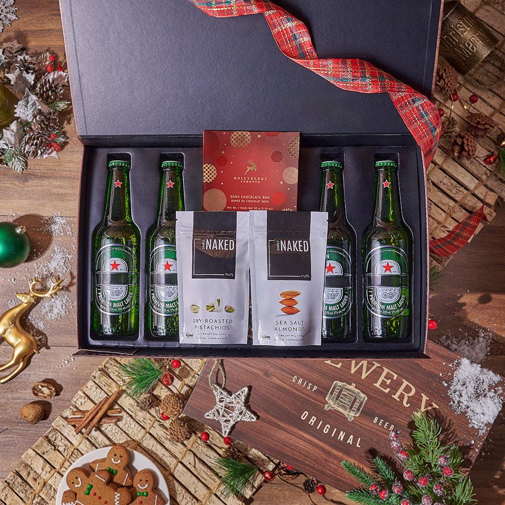 Beer & Nuts Crate, beer gift, beer, christmas gift, christmas, nuts gift, nuts, Ottawa delivery