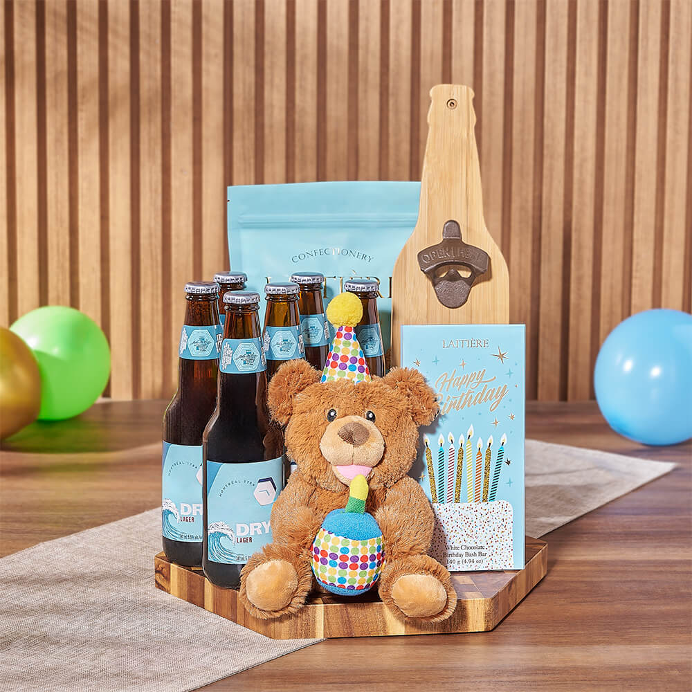 Birthday &amp; Beer Gift Board, birthday gift, birthday, beer gift, beer, chocolate gift, chocolate, Ottawa delivery