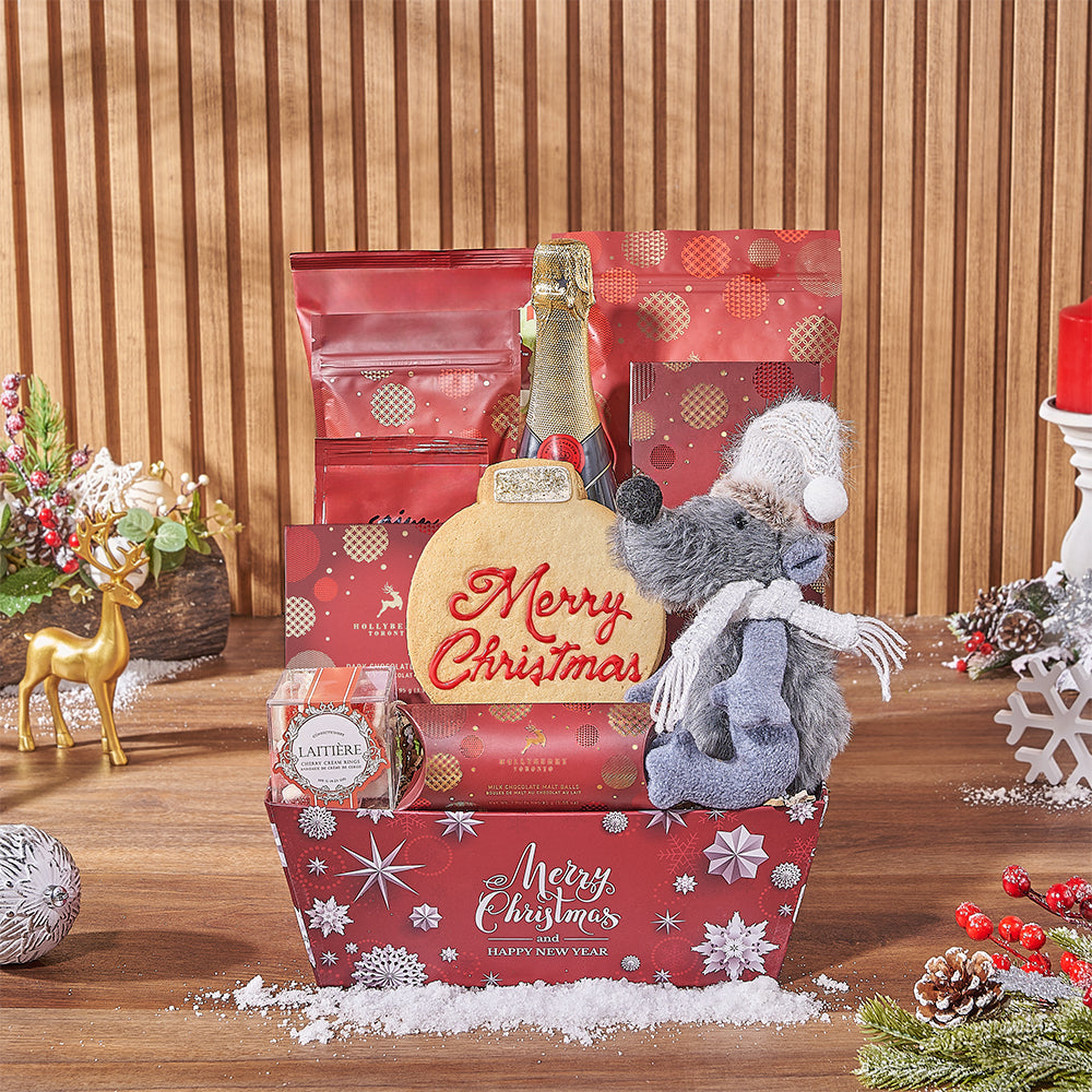 Bubbly Holiday Gift Set, champagne gift, champagne, christmas gift, christmas, holiday gift, holiday, Ottawa delivery