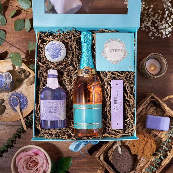 Champagne & Spa Perfections Spa gift baskets Ottawa delivery