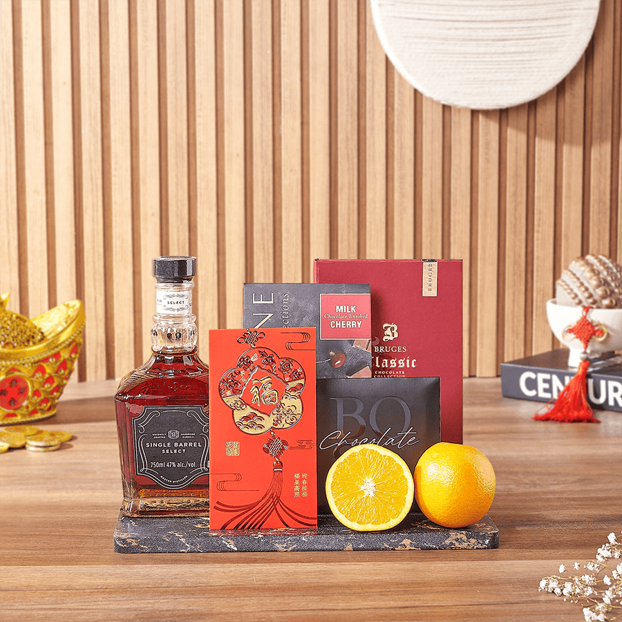 Chinese New Year Lucky Spirits Gift, Chinese new year gift, Chinese new year, lunar new year gift, lunar new year, liquor gift, liquor, Ottawa delivery