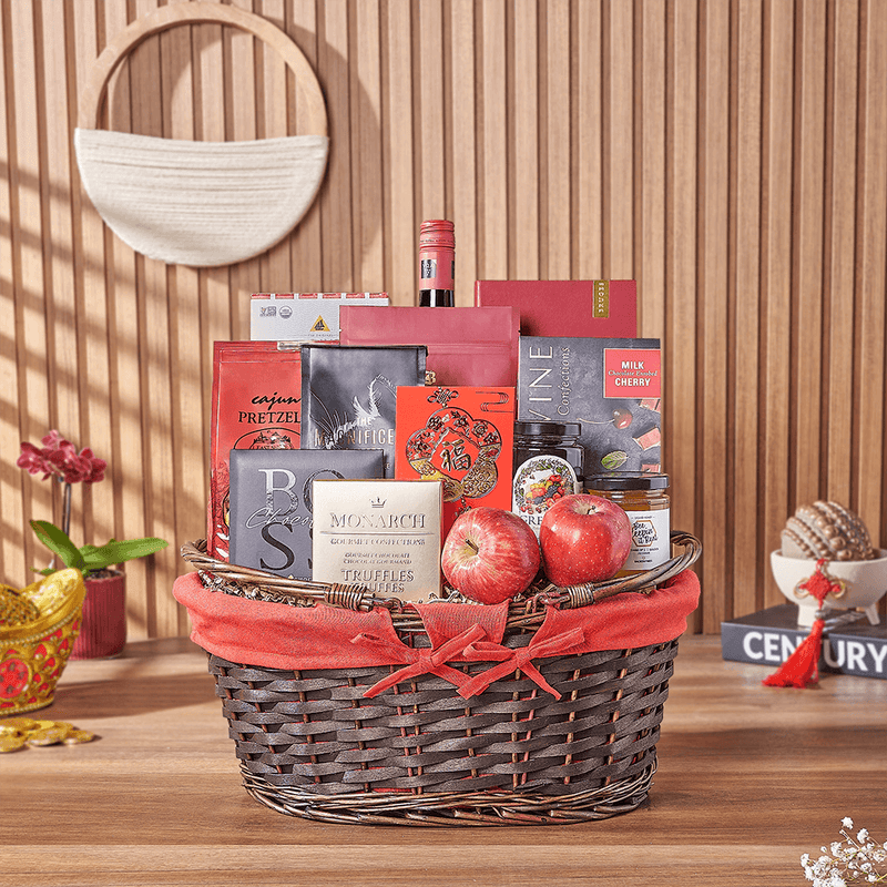 Chinese New Year Wine & Feast Gift, wine gift, wine, chinese new year gift, chinese new year, lunar new year gift, lunar new year, Ottawa delivery