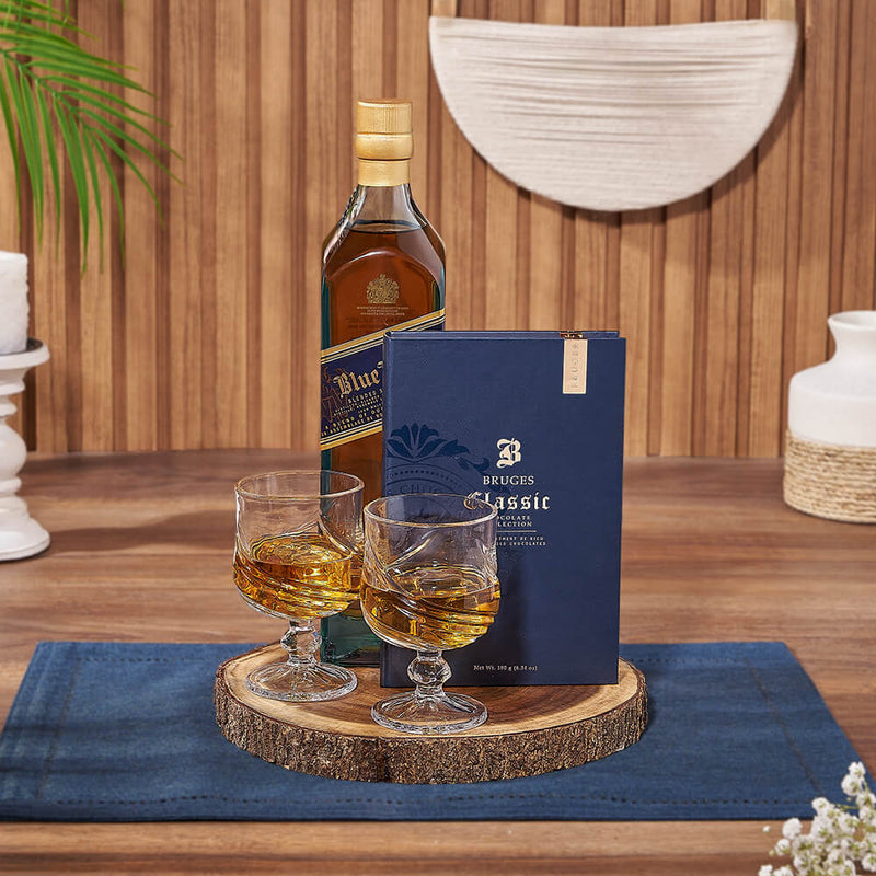 Chocolate & Liquor Sharing Gift Set, liquor gift, liquor, chocolate gift, chocolate, Ottawa delivery