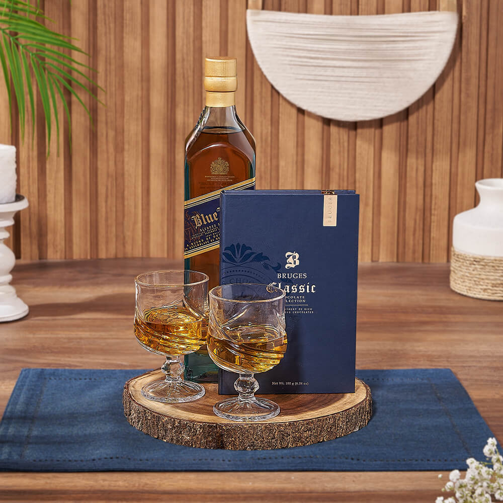 Chocolate & Liquor Sharing Gift Set, liquor gift, liquor, chocolate gift, chocolate, Ottawa delivery