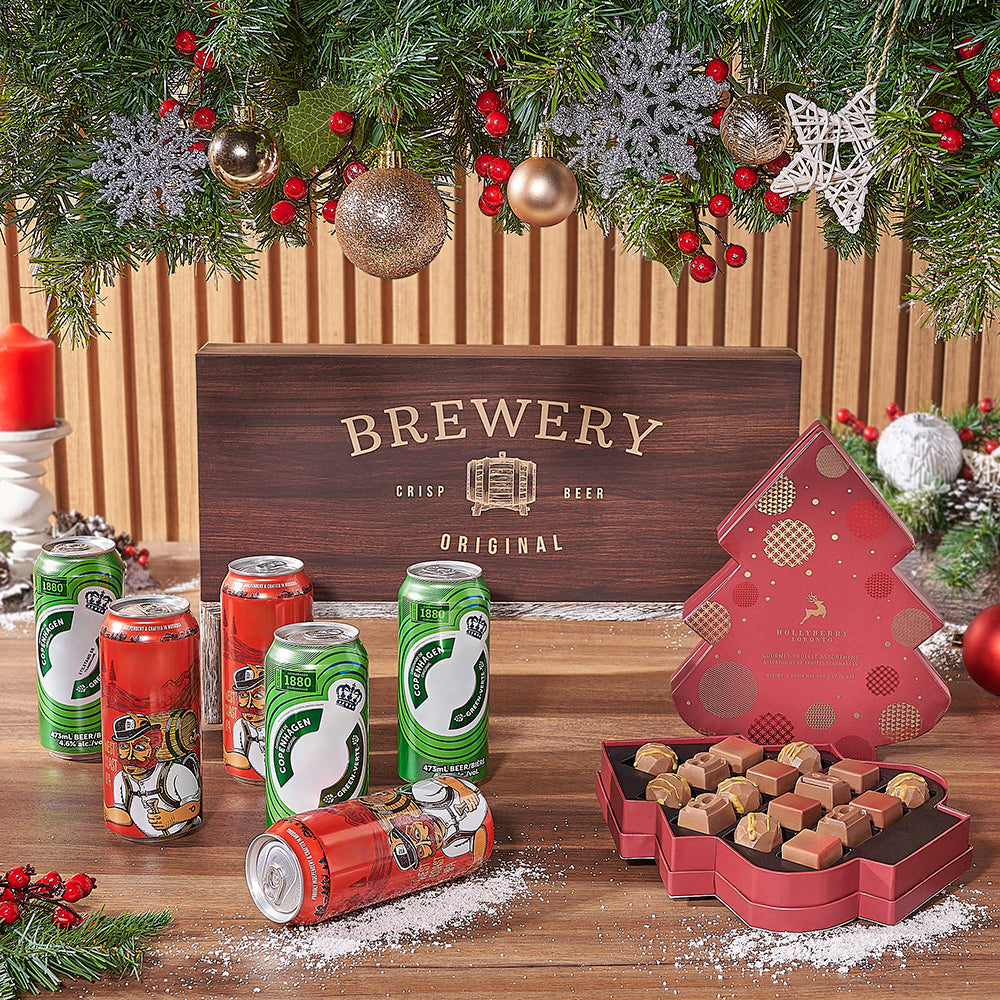 Christmas Cheer &amp; Beer Gift Set, christmas gift, christmas, beer gift, beer, craft beer gift, craft beer, Ottawa delivery