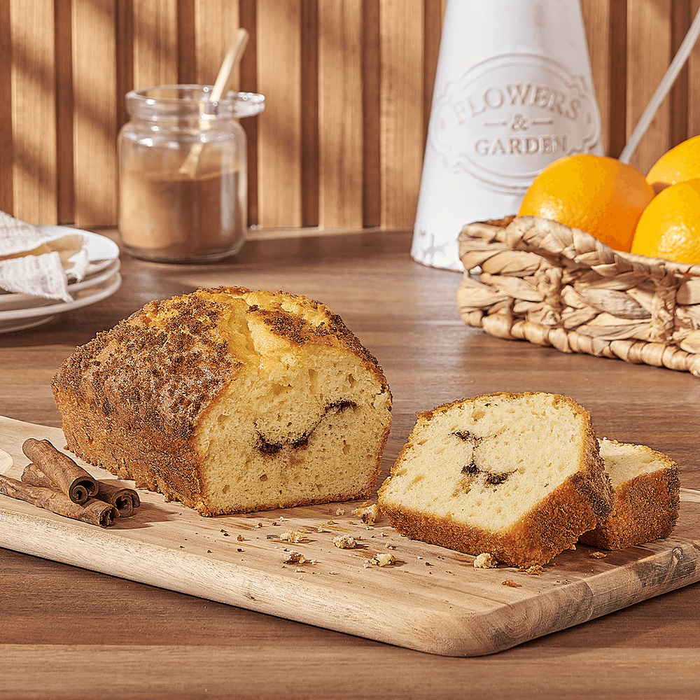 Cinnamon Bread Loaf, loaf gift, loaf, baked goods gift, baked goods