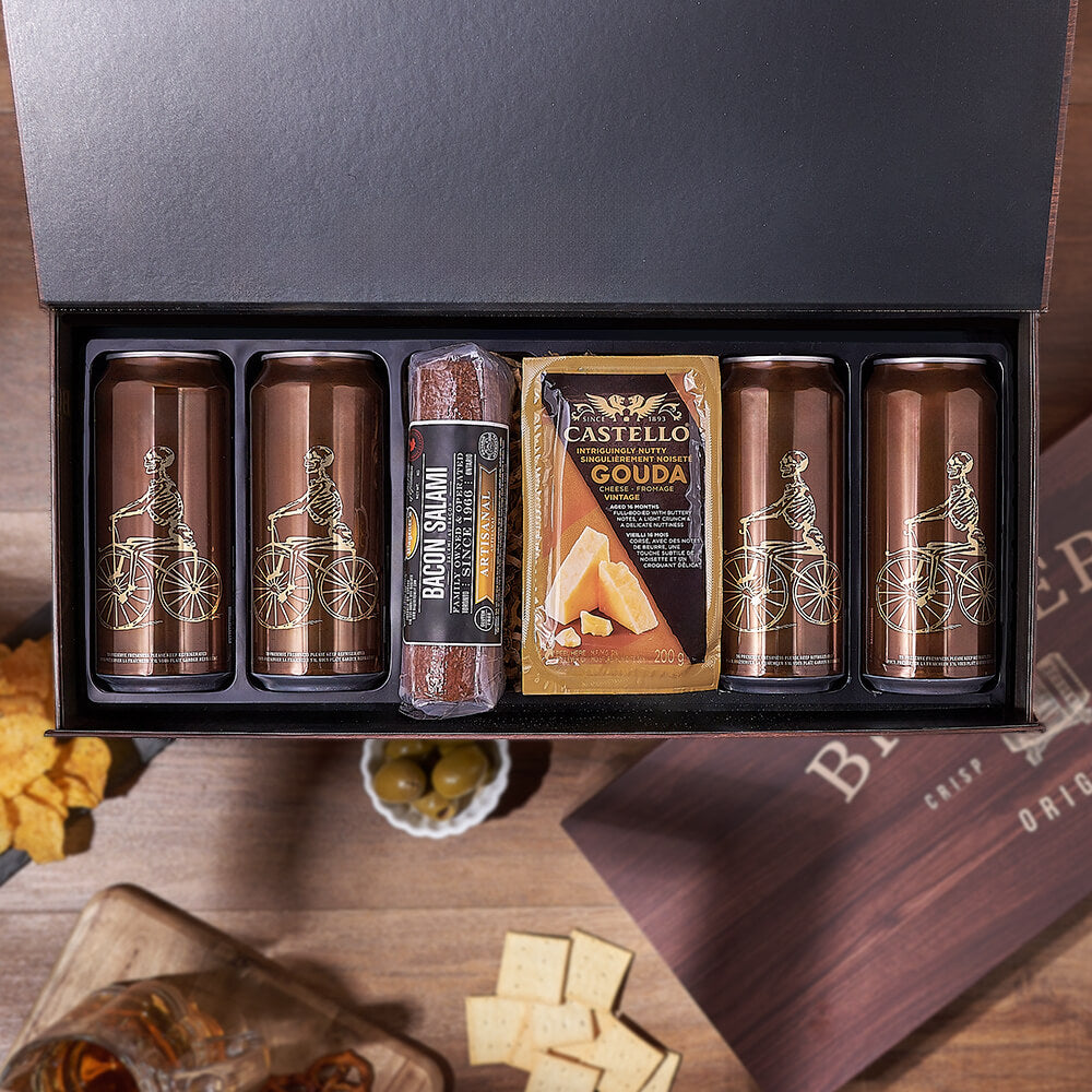 Craft Brew &amp; Charcuterie Gift Box, charcuterie gift, charcuterie, beer gift, beer, Ottawa delivery