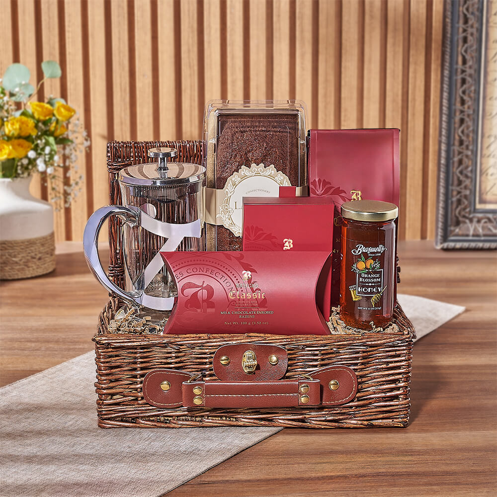 Danforth Coffee &amp; Sweets Basket, coffee gift, coffee, chocolate gift, chocolate, Ottawa delivery