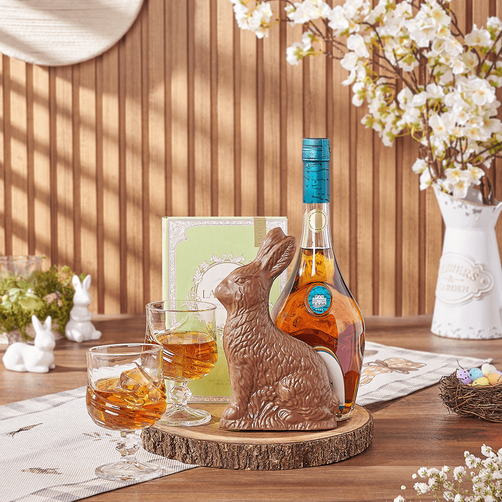 Easter Spirits &amp; Chocolate Gift, easter gift, easter, liquor gift, liquor, chocolate gift, chocolate, Ottawa delivery
