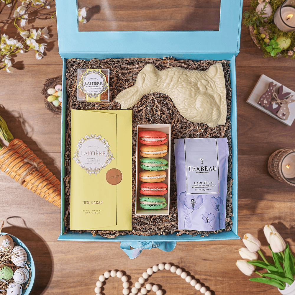 Easter Tea &amp; Chocolate Gift Box, tea gift, tea, easter gift, easter, chocolate gift, chocolate, Ottawa delivery