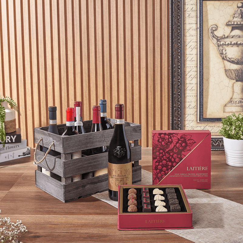 Exceptional Wine Gift Crate - Premium Wines