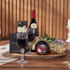 Exquisite Treats & Wine Gift Set, wine gift, wine, plant gift, plant, Ottawa delivery