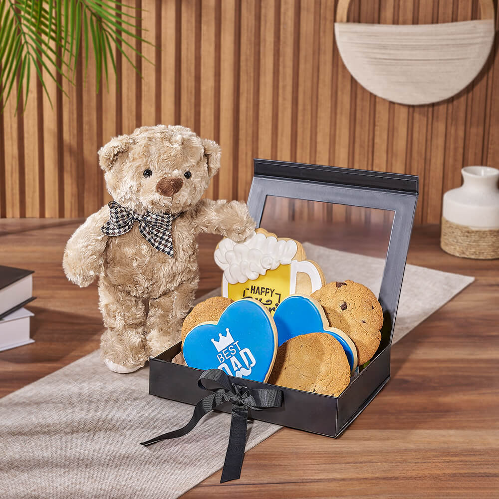 Father’s Day Cookie &amp; Bear Gift, fathers day gift, fathers day, cookie gift, cookie, Ottawa delivery