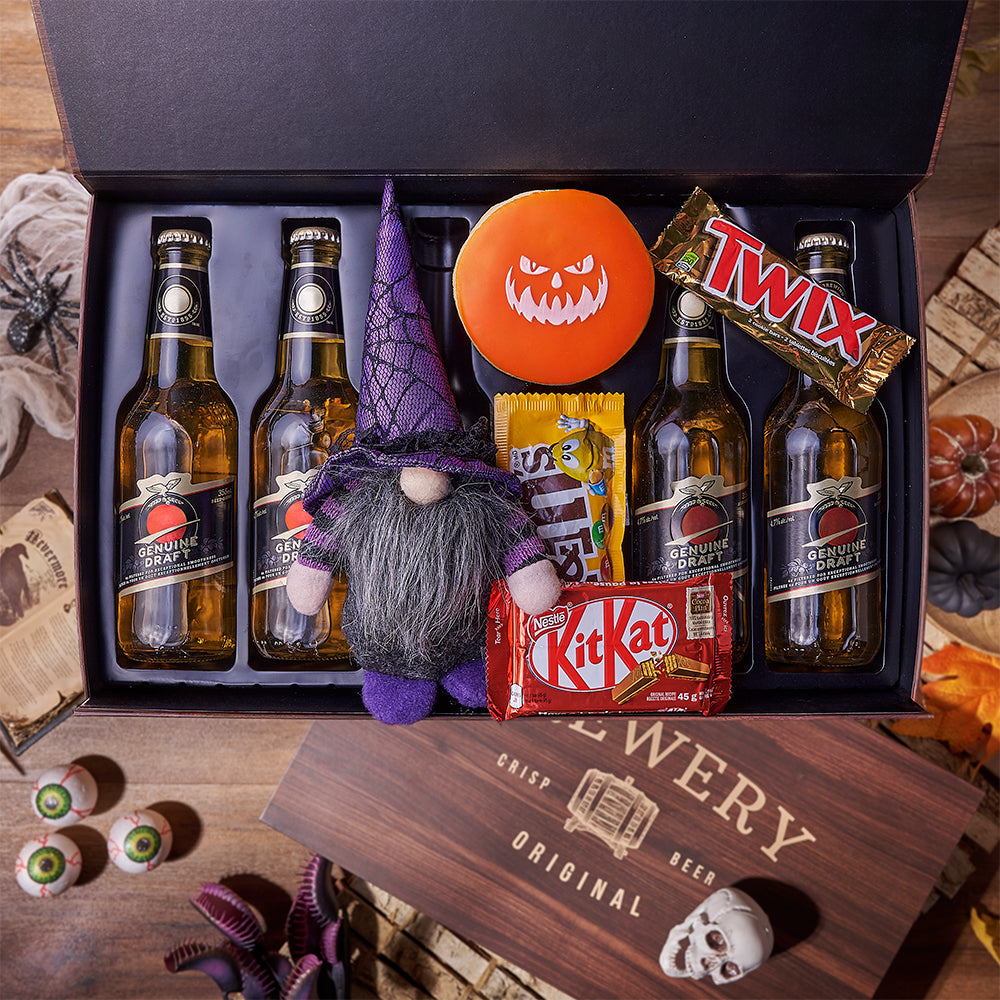 Halloween Candy &amp; Beer Gift, candy gift, candy, beer gift, beer, halloween gift, halloween, Ottawa delivery