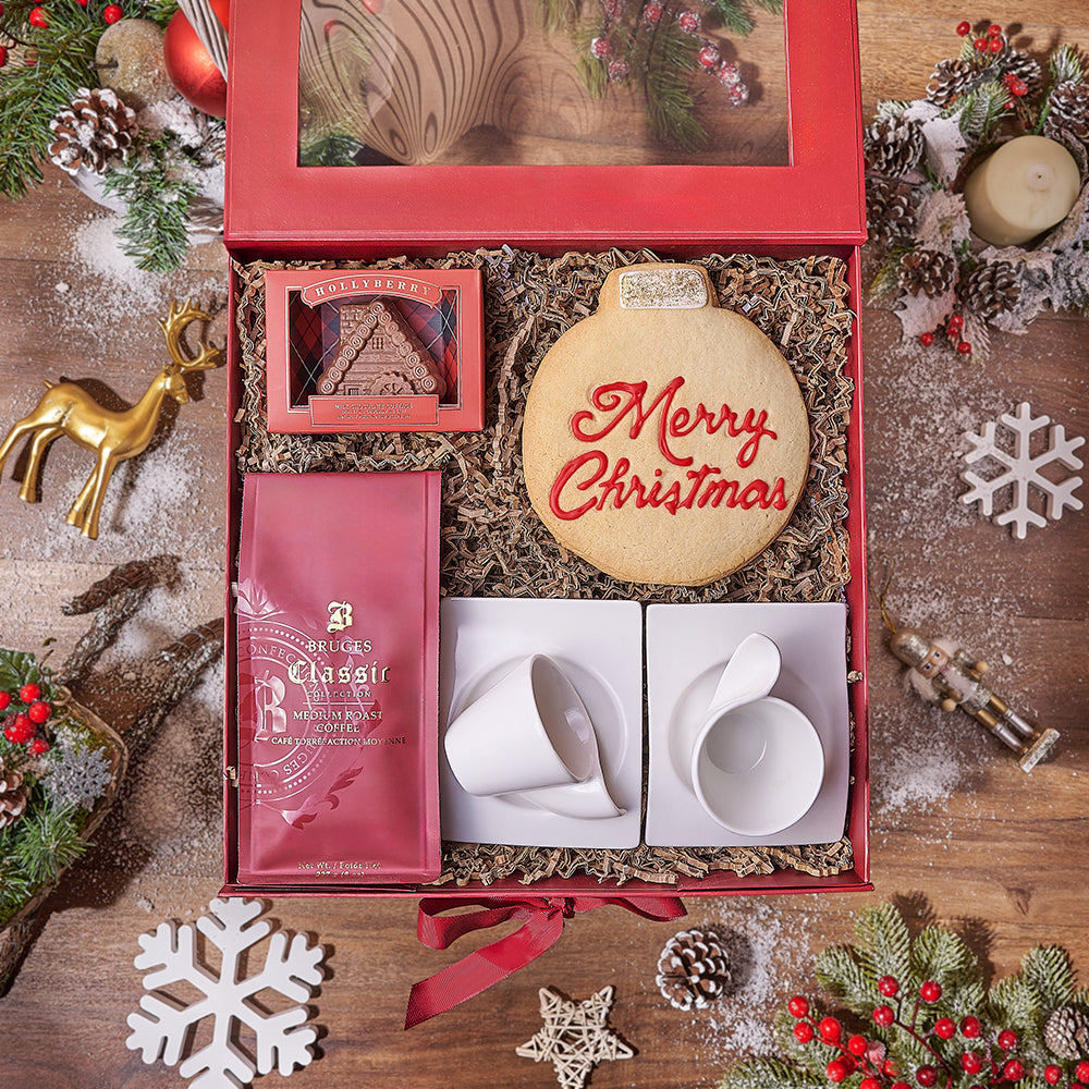 Christmas Espresso Gift Box – how the gift is presented