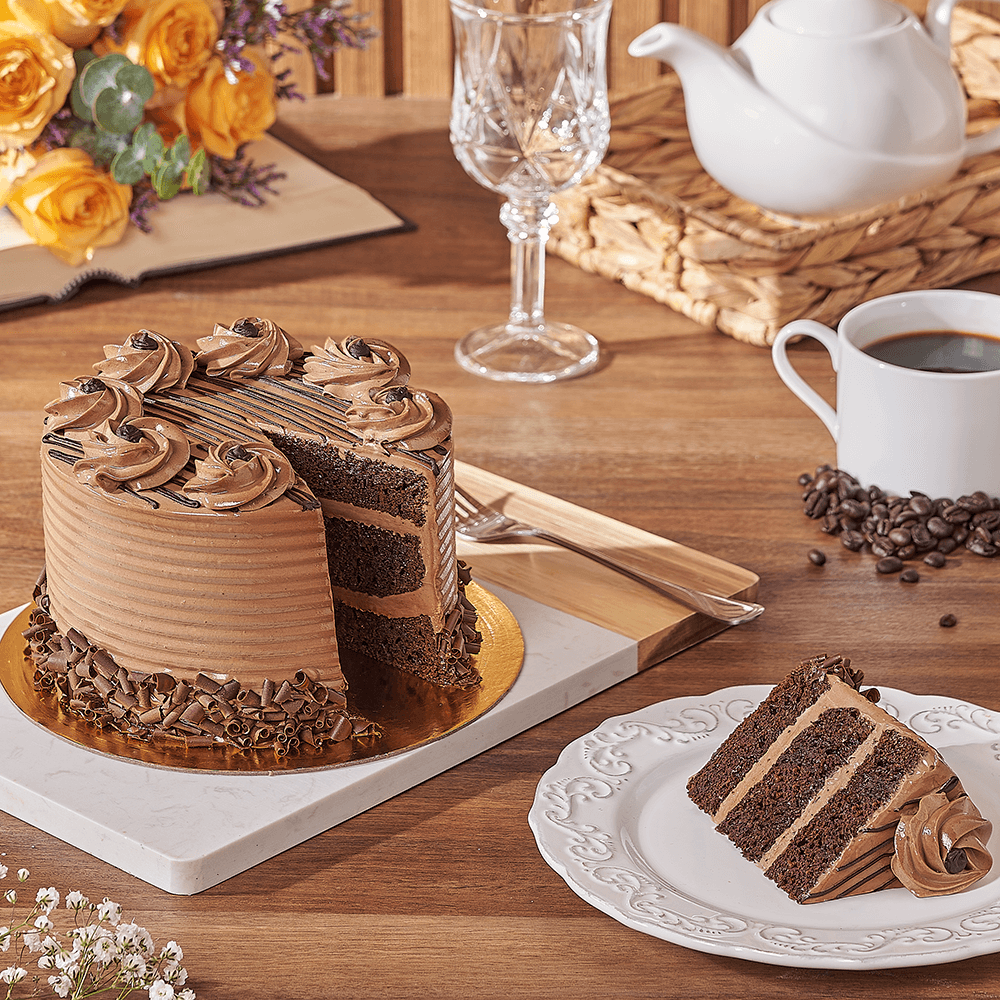 Hazelnut Chocolate Cake, cake gift, cake, dessert gift, dessert, baked goods gift, baked goods