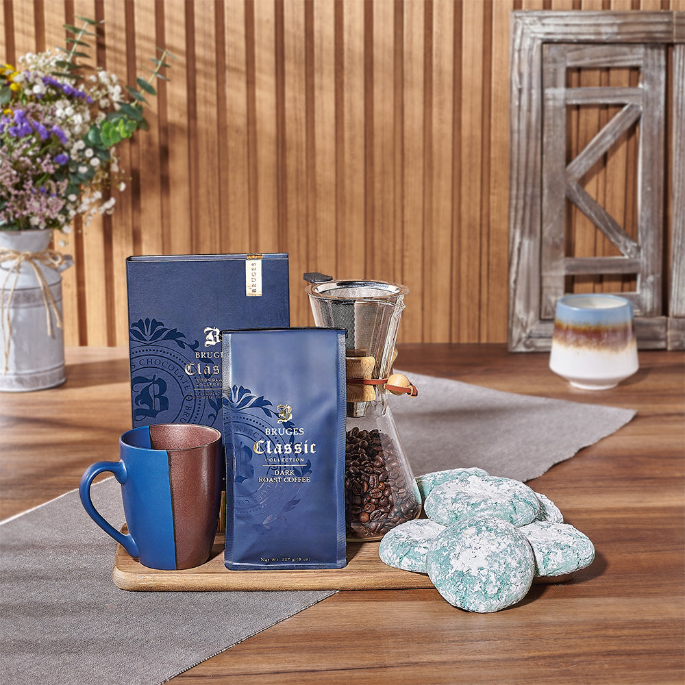 Kosher Coffee &amp; Cookies Gift Basket - Kosher Gift Basket - Ottawa Delivery