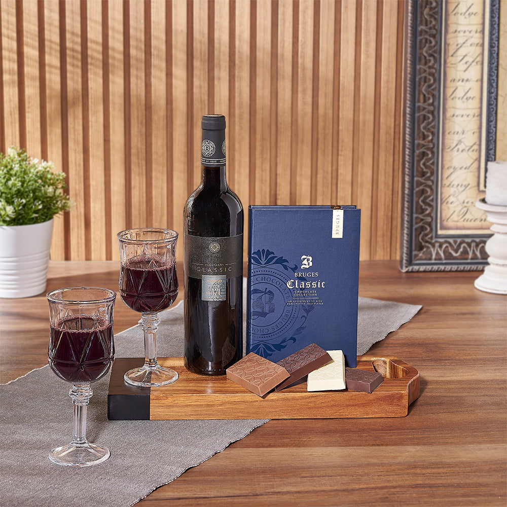Kosher Wine &amp; Chocolate for Two
Ottawa Baskets- Ottawa Delivery