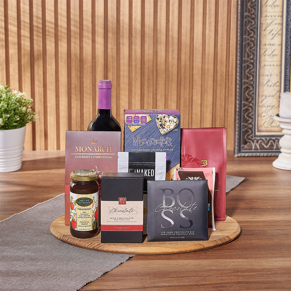 Kosher Wine &amp; Snack Board
Ottawa Baskets- Ottawa Delivery