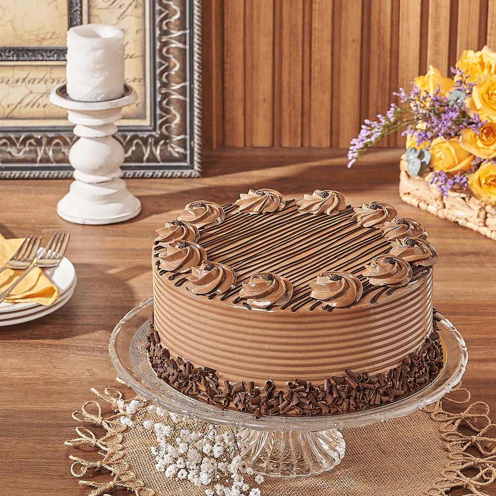 Large Hazelnut Chocolate Cake, cake gift, cake, dessert gift, dessert, baked goods gift, baked goods