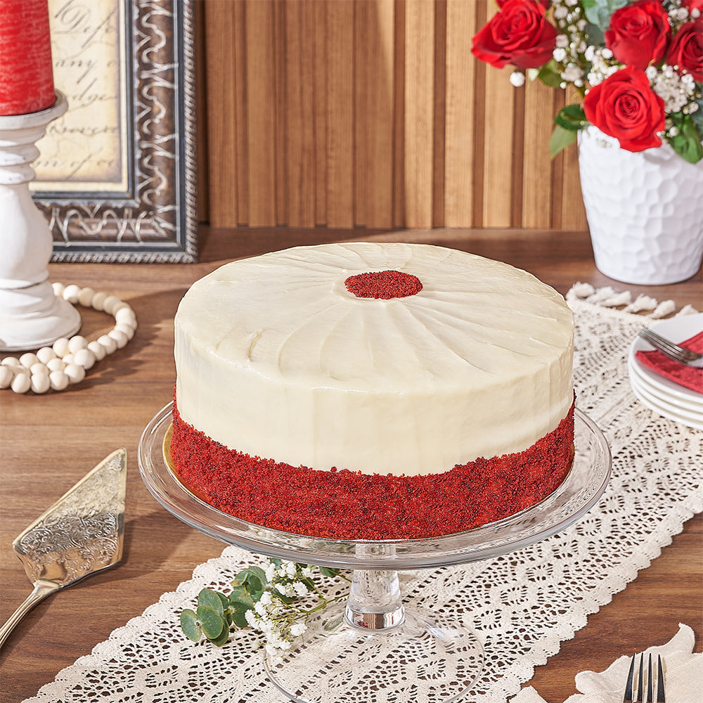 Simple 9-Inch Delicious Cake – how the gift is presented