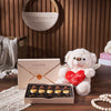 Luxury Truffle & Bear Gift Set, chocolate gift, chocolate, bear gift, bear, Ottawa delivery