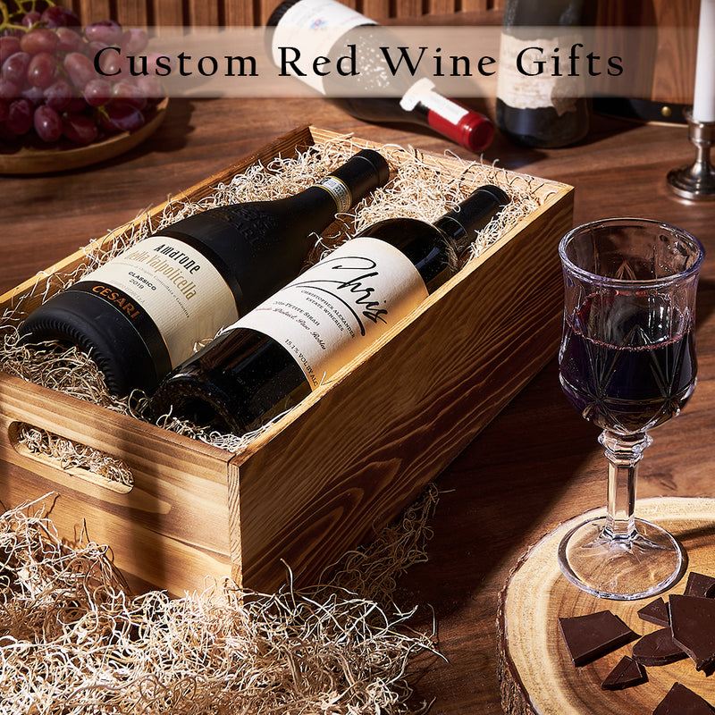 Red Wine Gifts from Ottawa Baskets - Wine Gift Basket - Ottawa Delivery