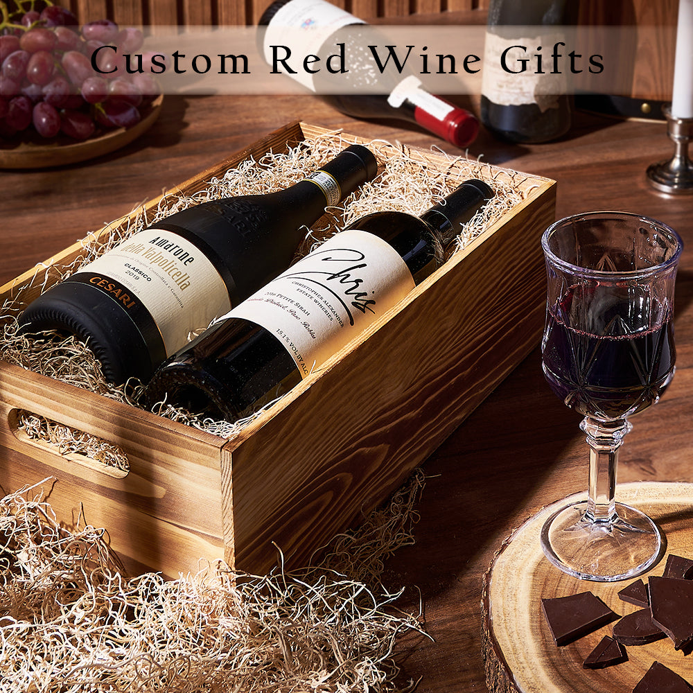 Red Wine Gifts from Ottawa Baskets - Wine Gift Basket - Ottawa Delivery