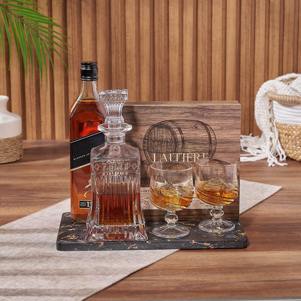 Richmond Hill Liquor &amp; Chocolate Gift Basket, liquor gift, liquor, decanter gift, decanter, chocolate gift, chocolate, Ottawa delivery