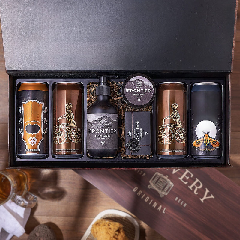 Sandalwood & Craft Brew Box, beer gift, beer, spa gift, spa, Ottawa delivery