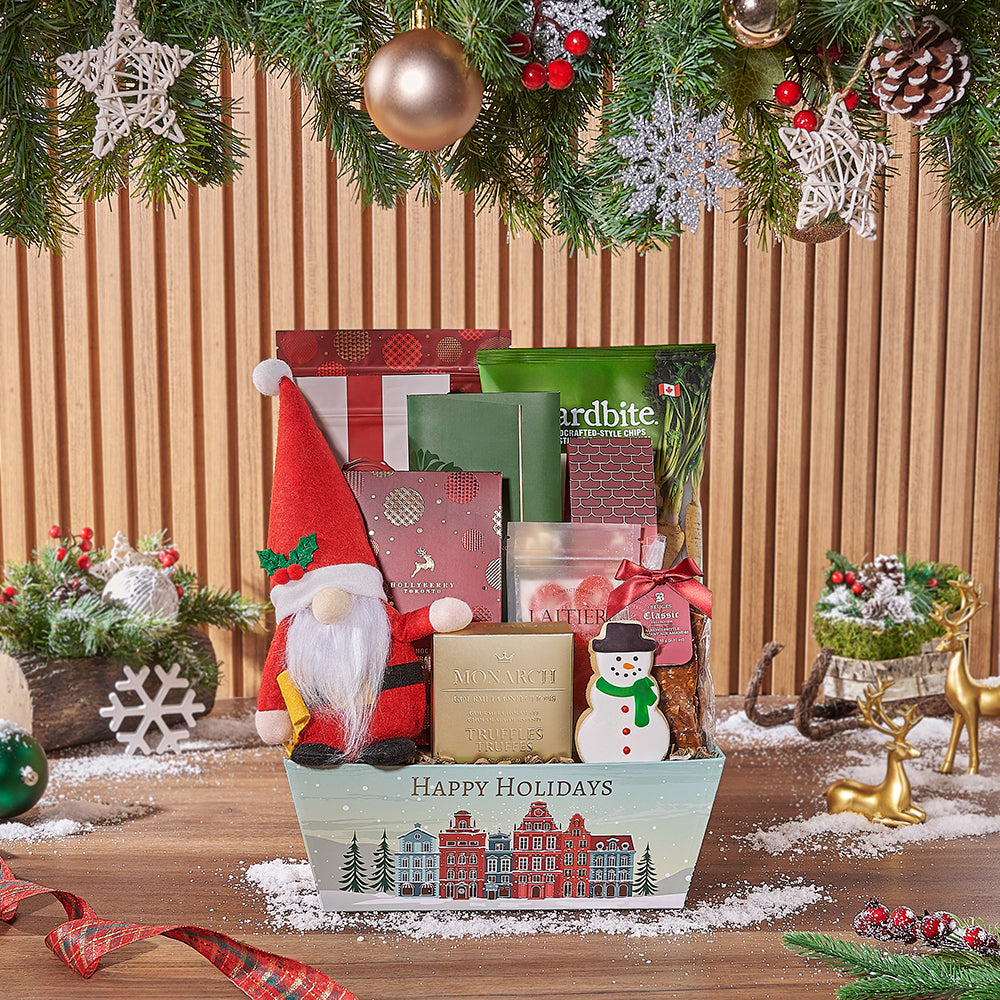 Santa’s Gourmet Snack &amp; Treat Set, christmas gift, christmas, chocolate gift, chocolate, Ottawa delivery