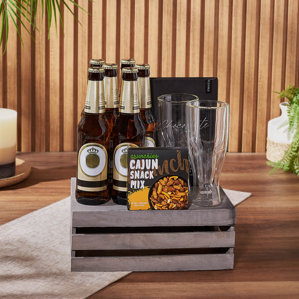 St. James Town Beer &amp; Snack Basket, snack gift, snack, beer gift, beer, Ottawa delivery