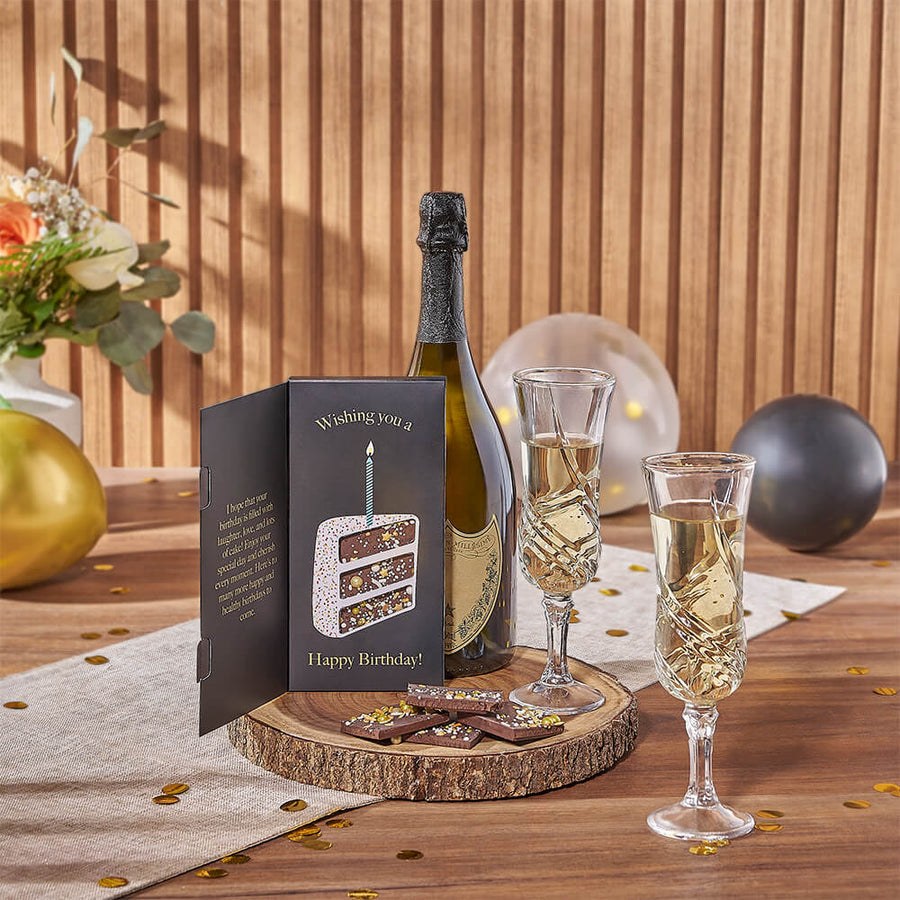Wonderful Birthday Champagne Gift Set, champagne gift, champagne, sparkling wine gift, sparkling wine, birthday gift, birthday, Ottawa delivery