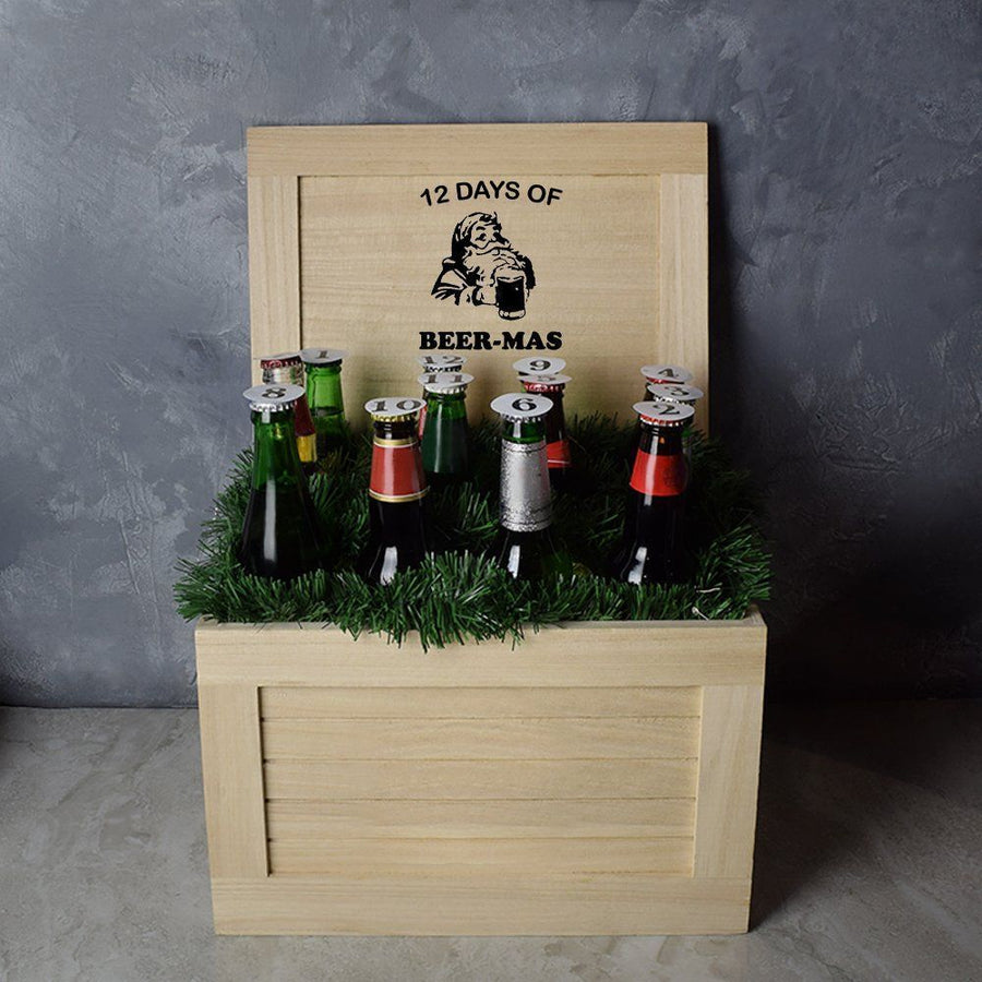 12 Days of Beer-Mas Gift Crate from Ottawa Baskets - Ottawa Delivery