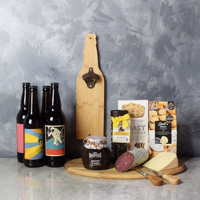 Beer & Cheese Lover's Basket from Ottawa Baskets - Ottawa Delivery